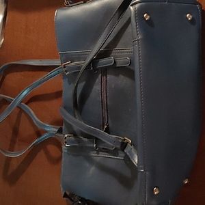 Ladies dark blue bag